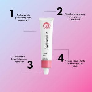 Quaddro Professional Saç Boyası 4.0 Koyu Kahve 100 Ml 7 Leta Kozmetik