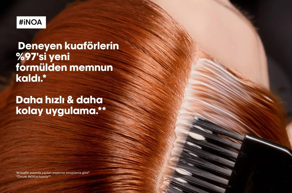 Loreal Professionnel İnoa Amonyaksız Saç Boyası 6.3 Koyu Kumral Dore 60g - Görsel 2