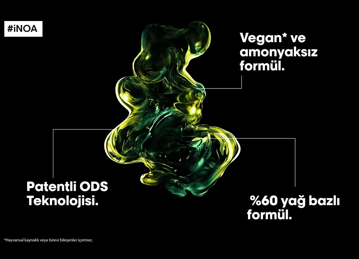 Loreal Professionnel İnoa Amonyaksız Saç Boyası 6.3 Koyu Kumral Dore 60g - Görsel 3