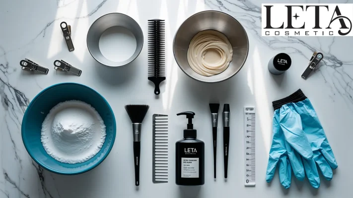 Saç Boyama İşlemi İçin Gerekli Aletler Ve Malzemeler