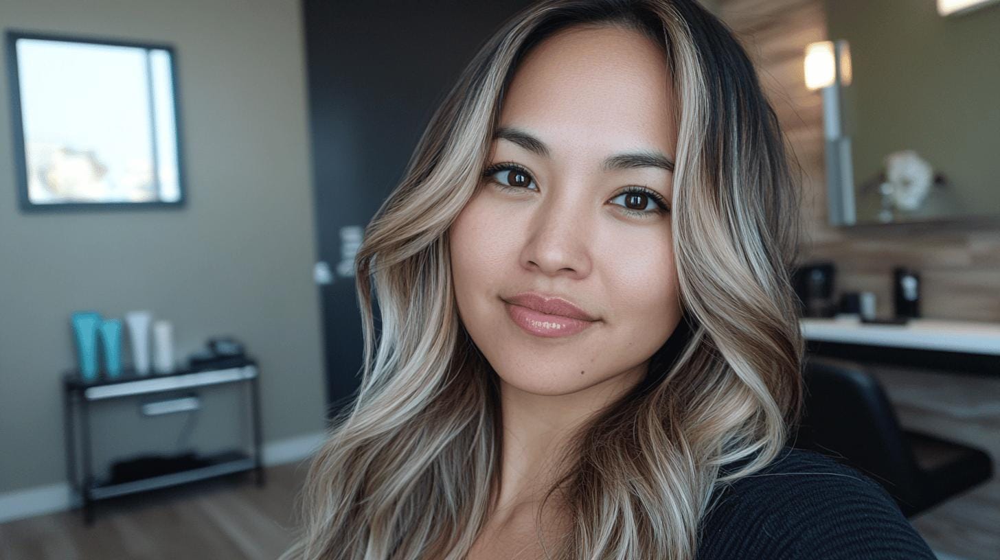 Balayage Saç Renkleri ve Cilt Tonlarına Uygunluk