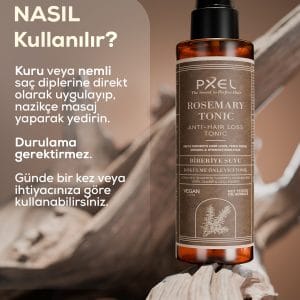 Pxel Dökülme Önleyici Şampuan - Biberiye Suyu Saç Bakım Toniği 2’Li Set | Zayıflayan İncelen Ve Dökülen Saçlar |400 Ml, 150 Ml 13 Leta Kozmetik