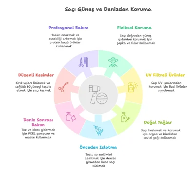 Saçı Güneşten Ve Denizden Korumanın 7 Etkili Yolu 7 Saçı Güneşten ve Denizden Koruma Yöntemleri_ 7 Etkili Yol