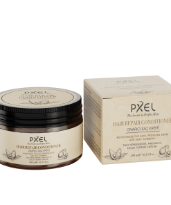 PXEL Onarıcı Saç Kremi, kuru ve yıpranmış saçlar için özel olarak geliştirilmiş yoğun bakım formülüyle saçlarınıza ipeksi bir yumuşaklık kazandırır.