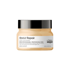 L’Oréal Professionnel Absolut Repair Onarıcı Saç Maskesi, yıpranmış ve işlem görmüş saçlar için geliştirilmiş profesyonel bir bakım maskesidir. İçeriğindeki protein ve altın quinoa özü, saç tellerini derinlemesine besleyerek onarır, saç yapısını güçlendirir ve kırılmaları azaltmaya yardımcı olur.