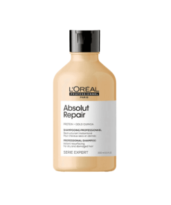 L’Oréal Professionnel Absolut Repair Şampuan, yıpranmış ve işlem görmüş saçlar için geliştirilmiş profesyonel bir bakım şampuanıdır. İçeriğindeki protein ve altın quinoa kompleksi, saç tellerini derinlemesine besler, kırılmaları azaltır ve saçı pürüzsüz ve parlak hâle getirir.