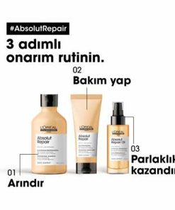 L’oréal Professionnel Absolut Repair Onarıcı Saç Kremi 200 Ml – Yıpranmış Saçlar İçin Besleyici Bakım 11 Leta Kozmetik
