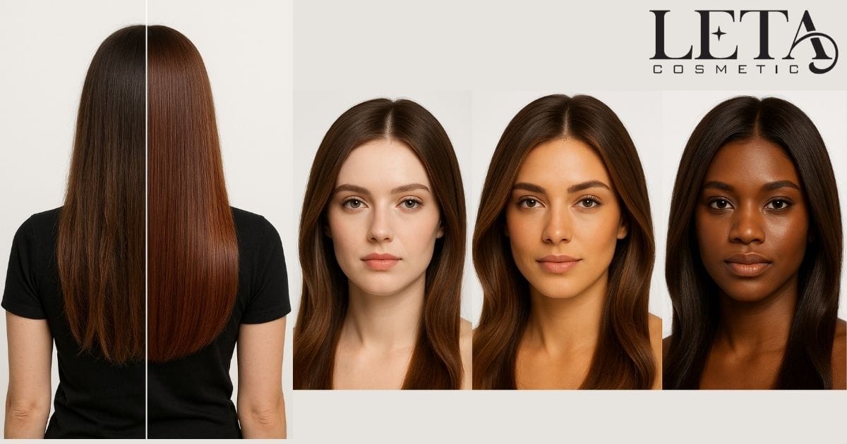 2026 Kestane Saç Rengi Trendleri: Doğal Işıltılar Ve Profesyonel Uygulama Rehberi 39 Leta Kozmetik'te Kestane Rengi İçin Profesyonel Çözümler