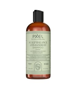 PXEL Scalp Balance Anti-Dandruff Shampoo, kepek oluşumuna karşı etkili bakım sağlamak ve saç derisinin doğal dengesini korumak için özel olarak formüle edilmiştir. Piroctone Olamine içeren formülü sayesinde kepeğe neden olan faktörlerin azaltılmasına yardımcı olurken, saç derisini nazikçe temizler ve ferahlatır.
