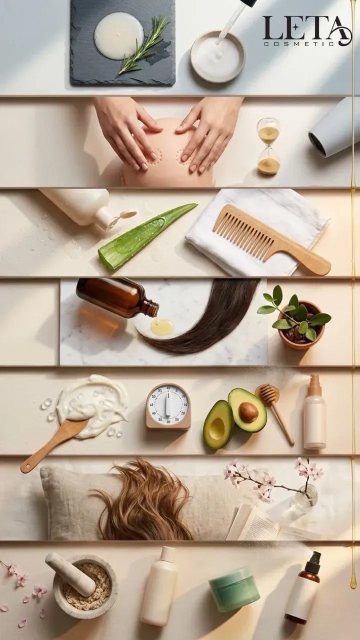 Bahar Saç Bakım Rutini: Keratin Onarımından Saç Derisi Detoksuna, Kıştan Bahara Geçişin 7 Adımı 3 bahar-sac-bakim-rutini-haftalik-takvim-7-adim-leta-kozmetik