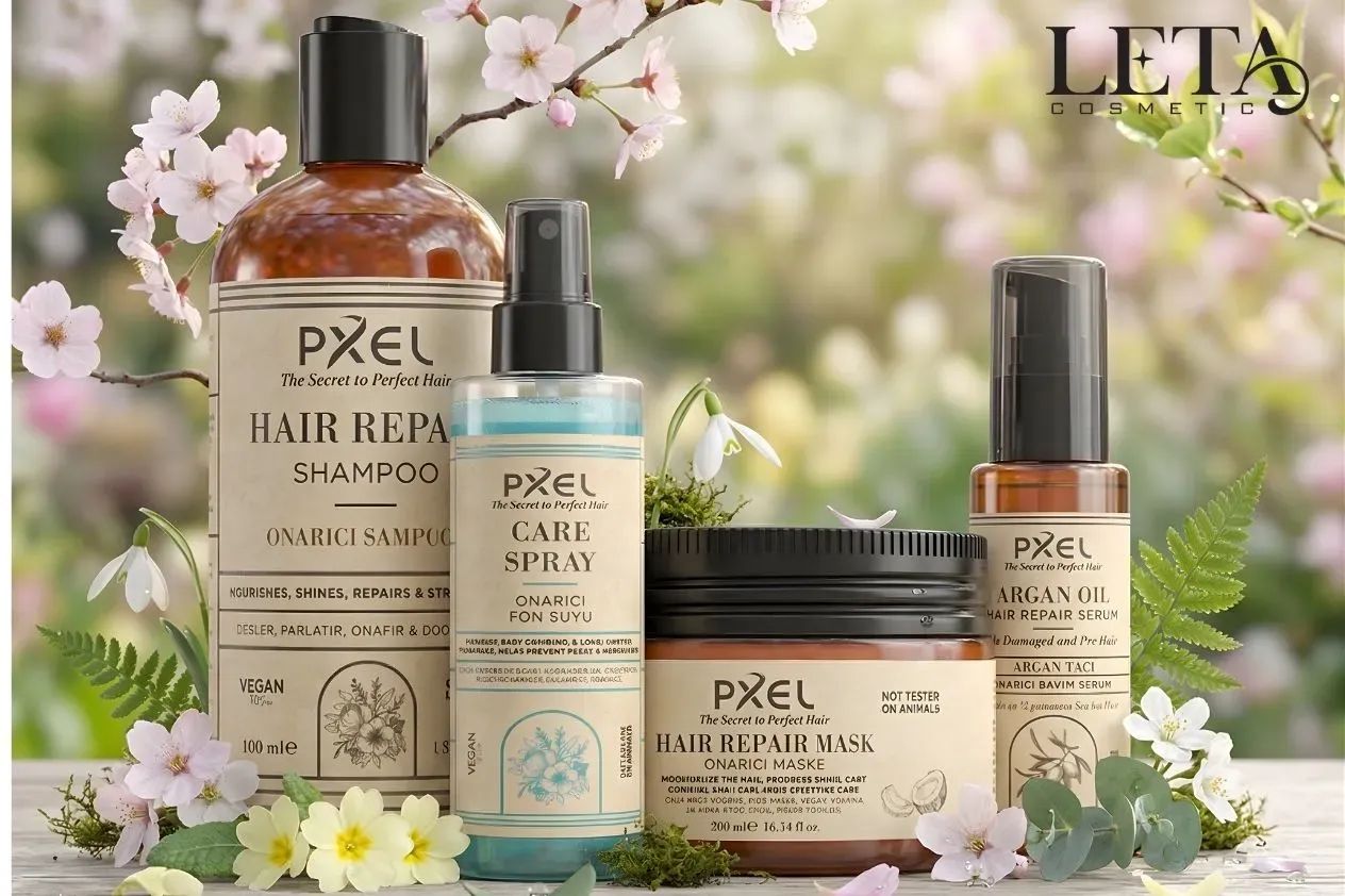 Bahar Saç Bakım Rutini: Keratin Onarımından Saç Derisi Detoksuna, Kıştan Bahara Geçişin 7 Adımı 4 pxel-bahar-sac-bakim-urunleri-keratin-sampuan-maske-argan-serum-leta-kozmetik