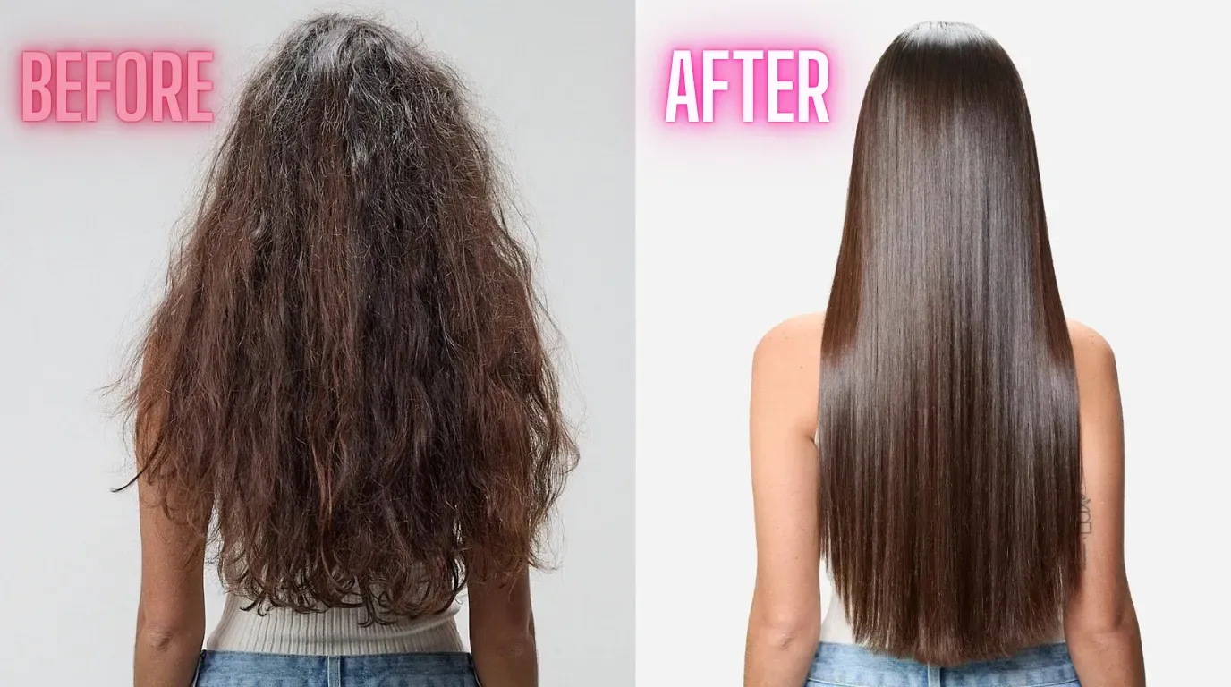 Yazın Kabaran Saçlar: Nem Ve Frizz'E Karşı Kalıcı Bakım Rehberi 1 smoothfiller-once-sonra-karsilastirma