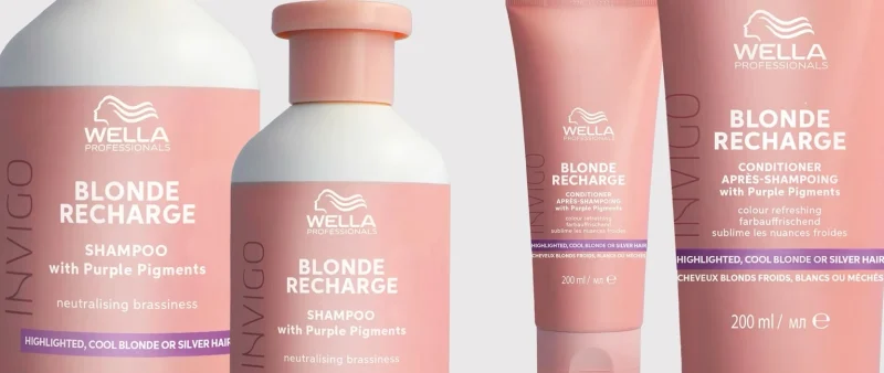 Mor Şampuan Nasıl KullanılırWella Invigo Blonde Recharge