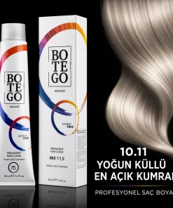 Botego Milano 10.11 Yoğun Küllü En Açık Kumral Saç Boyası 100 ml
