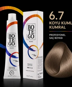 Botego Milano 6.7 Koyu Kumlu Kumral Saç Boyası 100 ml