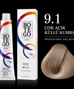 Botego Milano 9.1 Çok Açık Küllü Kumral Saç Boyası 100 ml