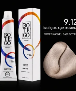 Botego Milano 9.12 İnci Çok Açık Kumral Saç Boyası 100 ml