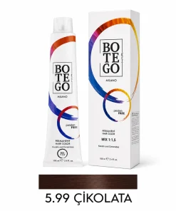 Botego Milano 5.99 Çikolata Saç Boyası 100 Ml 7 Botego Milano 5.99 Çikolata Saç Boyası 100 ml - Görsel 2