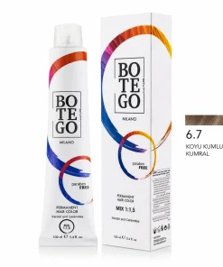 Botego Milano 6.7 Koyu Kumlu Kumral Saç Boyası 100 Ml 7 Botego Milano 6.7 Koyu Kumlu Kumral Saç Boyası 100 ml - Görsel 2