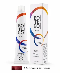 Botego Milano 7.66 Yoğun Kızıl Kumral Saç Boyası 100 Ml 7 Botego Milano 7.66 Yoğun Kızıl Kumral Saç Boyası 100 ml - Görsel 2