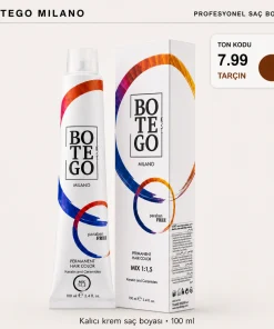 Botego Milano 7.99 Tarçın Saç Boyası 100 ml - Görsel 2