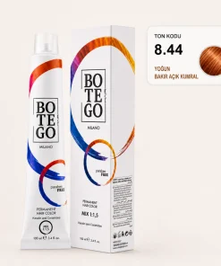 Botego Milano 8.44 Yoğun Bakır Açık Kumral Saç Boyası 100 Ml 7 Botego Milano 8.44 Yoğun Bakır Açık Kumral Saç Boyası 100 ml - Görsel 2