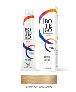 Botego Milano 9.3 Çok Açık Dore Kumral Saç Boyası 100 ml - Görsel 2