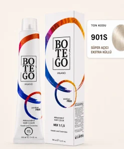 Botego Milano 901S Süper Açıcı Ekstra Küllü Saç Boyası 100 Ml 7 Botego Milano 901S Süper Açıcı Ekstra Küllü Saç Boyası 100 ml - Görsel 2