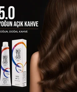 Botego Milano 5.0 Yoğun Açık Kahve Saç Boyası 100 Ml 8 Botego Milano 5.0 Yoğun Açık Kahve Saç Boyası 100 ml - Görsel 3