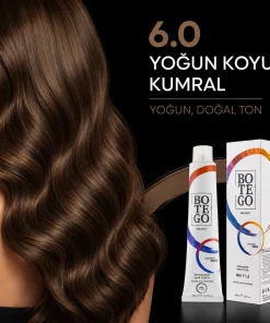Botego Milano 6.0 Yoğun Koyu Kumral Saç Boyası 100 Ml 8 Botego Milano 6.0 Yoğun Koyu Kumral Saç Boyası 100 ml - Görsel 3