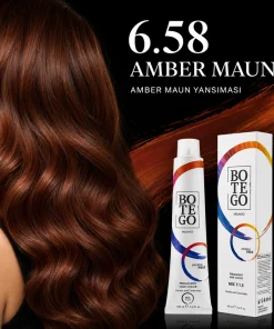 Botego Milano 6.58 Amber Maun Saç Boyası 100 Ml 8 Botego Milano 6.58 Amber Maun Saç Boyası 100 ml - Görsel 3