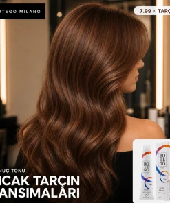Botego Milano 7.99 Tarçın Saç Boyası 100 ml - Görsel 3