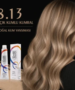 Botego Milano 8.13 Açık Kumlu Kumral Saç Boyası 100 Ml 8 Botego Milano 8.13 Açık Kumlu Kumral Saç Boyası 100 ml - Görsel 3