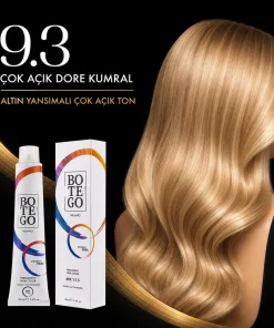 Botego Milano 9.3 Çok Açık Dore Kumral Saç Boyası 100 ml - Görsel 3