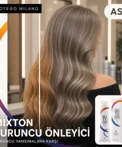 Botego Milano Ash Mixton Turuncu Önleyici Saç Boyası 100 Ml 8 Botego Milano ASH Mixton Turuncu Önleyici Saç Boyası 100 ml - Görsel 3
