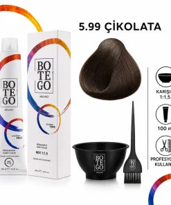 Botego Milano 5.99 Çikolata Saç Boyası 100 Ml 9 Botego Milano 5.99 Çikolata Saç Boyası 100 ml - Görsel 4