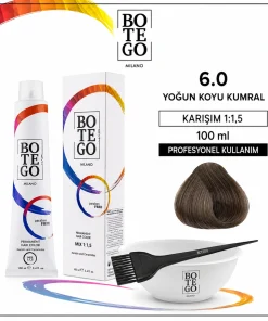 Botego Milano 6.0 Yoğun Koyu Kumral Saç Boyası 100 Ml 9 Botego Milano 6.0 Yoğun Koyu Kumral Saç Boyası 100 ml - Görsel 4