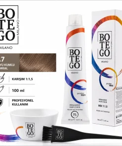 Botego Milano 6.7 Koyu Kumlu Kumral Saç Boyası 100 Ml 9 Botego Milano 6.7 Koyu Kumlu Kumral Saç Boyası 100 ml - Görsel 4
