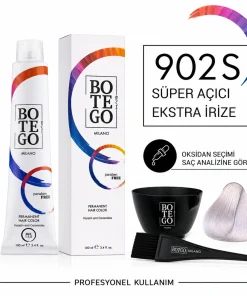 Botego Milano 902S Süper Açıcı Ekstra İrize Saç Boyası 100 Ml 9 Botego Milano 902S Süper Açıcı Ekstra İrize Saç Boyası 100 ml - Görsel 4