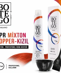 Botego Milano CPR Mixton Copper-Kızıl Saç Boyası 100 ml - Görsel 4