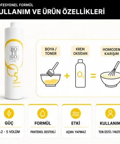 Botego Milano Krem Oksidan 5 Volüm 1000 Ml 8 Botego Milano Krem Oksidan 5 Volüm 1000 ml - Görsel 4