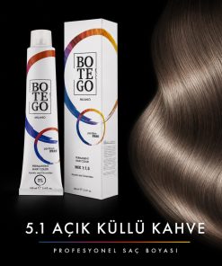 Botego Milano 5.1 Açık Küllü Kahve Saç Boyası 100 ml