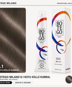 Botego Milano 6.1 Koyu Küllü Kumral Saç Boyası 100 ml