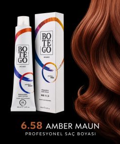 Botego Milano 6.58 Amber Maun Saç Boyası 100 ml