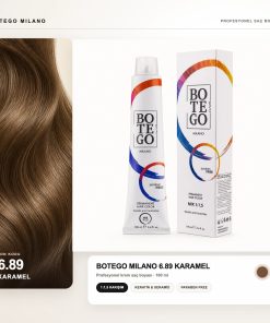 Botego Milano 6.89 Karamel Saç Boyası 100 ml