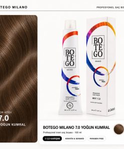 Botego Milano 7.0 Yoğun Kumral Saç Boyası 100 ml