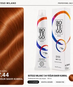 Botego Milano 7.44 Yoğun Bakır Kumral Saç Boyası 100 ml