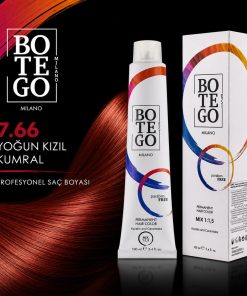 Botego Milano 7.66 Yoğun Kızıl Kumral Saç Boyası 100 ml