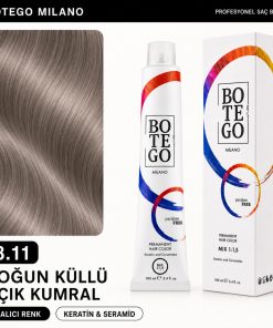 Botego Milano 8.11 Yoğun Küllü Açık Kumral Saç Boyası 100 ml
