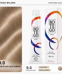 Botego Milano 9.0 Yoğun Çok Açık Kumral Saç Boyası 100 ml